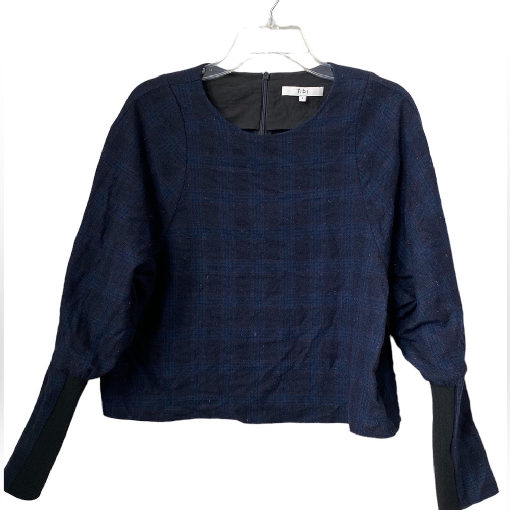 Tibi Wool Top • Large runs small